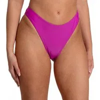 Aquarti Bikini-Hose Tanga Thong Bottom Hohe Taille