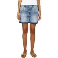 GANG Jeansshorts Gang BO Shorts (1-tlg) Destroy und Used Look