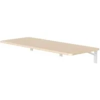 Maclean Wandregal MC-128 Klappbares Regal mit Aufsatz 100x40 cm, Wandschreibtisch max. 50 kg