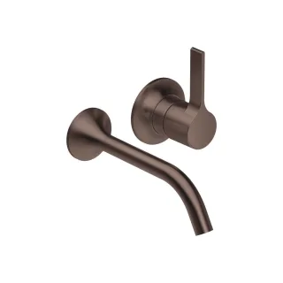 Dornbracht Waschtisch-Wand-Einhandbatterie ohne Ablaufgarnitur VAIA 36860809 Dark Bronze,36860809-43 36860809-43