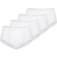 Schiesser Slip 4er Pack Original Classics Feinripp (Spar-Set, 4-St) Slip / Unterhose - Baumwolle - mit Eingriff - Strapazierfähig