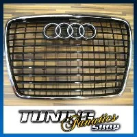 Original Audi Kühlergrill Sportgrill Grill Klavier-Lack Schwarz Audi A6 S6 4F C6