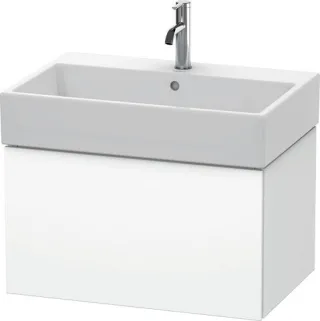 Duravit L-Cube Waschtischunterbau wandhängend Weiß Matt 684x459x394 mm - LC617601818 LC617601818