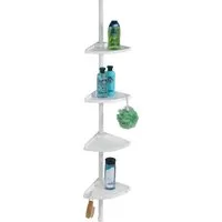 WENKO Duschablage Teleskop Duschecke Compact