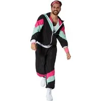 dressforfun Kostüm Herrenkostüm, Jacke und Hose im typischen Look der 80er und 90er Jahre.