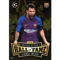 Topps Sammelkarte HOF 4 - Lionel Messi - Hall of Fame Chrome - 2024/2025