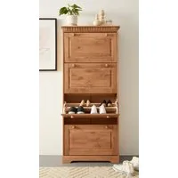 OTTO home Schuhschrank Lisa mit 4 Klappen, Höhe 172 cm, Breite 75 cm