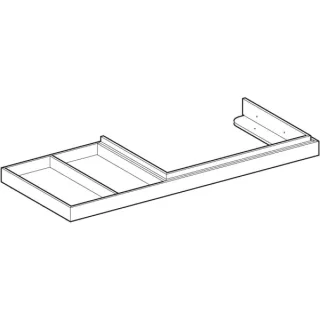 Geberit Aufsatzrahmen zu Citterio WTU 835421 595530000