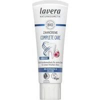 lavera Zahnpasta Complete Care Fluoridfrei (4x75ml), Fluoridfreie Naturkosmetik-Zahnpasta mit Bio-Pflanzenextrakten