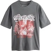 Next T-Shirt Regular Fit Band-T-Shirt mit Grafik-Print (1-tlg)
