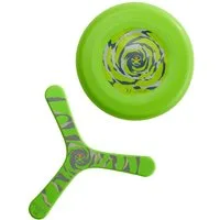 Haba Outdoor-Spielzeug Frisbee & Boomerang Bundle, (2-tlg) unisex neutral