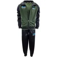 Hessis Jogginganzug Kinder Freizeitanzug für Jungen 3 Teiler jf50 (set, mit Jacke, mit T-Shirt, mit Jogginghose)