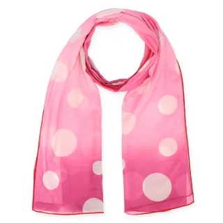 Halsüberkopf Accessoires - 70x180 Schal Dots rosé - Gr. - OS