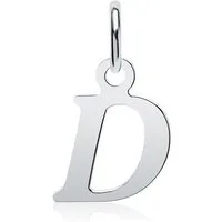 Unique Kettenanhänger Unique Buchstabenanhänger "D" 925er Sterlingsilber Anhänger SP0895