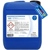 HERRLAN Wasserstoffperoxid 12% FOOD GRADE I HERRLAN-Qualität Oberflächen-Desinfektionsmittel (5 Liter)