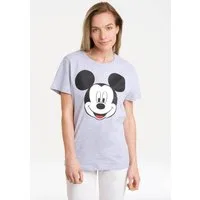 LOGOSHIRT T-Shirt Disney - Mickey Mouse Gesicht mit lizenziertem Print