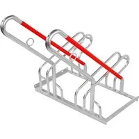 SCHULTE Regalwelt Fahrradständer E-Bike, für 2 Stellplätze, ca. 70x82x93 cm (LxHxB), verzinkt