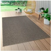 Paco Home Teppich Waregem 622, rechteckig, Höhe: 4 mm, Flachgewebe, Sisal-Optik, In- und Outdoor geeignet, Wohnzimmer