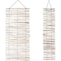BooGardi Rankhilfe Leiter Holz, 1 St., 50 x 200cm 3-5cm, Kletterhilfe Wandspalier Efeu Rankgitter Pflanzhilfe Balkon Garten
