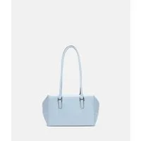 Liebeskind Berlin Schultertasche Archive Kayla Satchel S, Handliche Schultertasche aus Leder mit glossy Finish