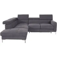 COTTA Ecksofa Sammy L-Form, mit Kopfteilverstellung, wahlweise mit Schlaffunktion & Bettkasten
