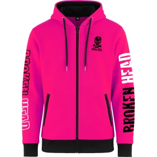 Broken Head WOMEN Hoodie Color Edition Pink