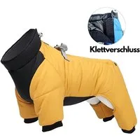 FLOCKI Pets™ Hundejacke Hundejacke Winterjacke mit Leinenhaken, für Hunde in verschiedenen Größen, wasserabweisend
