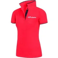 Nebulus Poloshirt LASTONE, P6755 - Damen, rot-schwarz, XXL/44