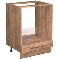 Vicco Herdumbauschrank Fame-Line, Goldkraft Eiche/Goldkraft Eiche, 60 cm ohne Arbeitsplatte (1-St)