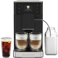 KitchenAid Kaffeevollautomat 5KES8453EBM, QuietGrind-System: ermöglicht eine leise Zubereitung bei jeder Tasse