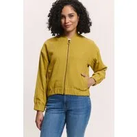 Tranquillo Sommerjacke Jacke Rumii Blouson aus Musselin GOTS-zertifizierter Bio-Baumwoll-Musselin