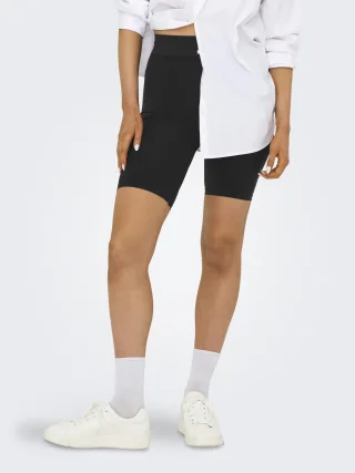ONLY - ONLVICKY SEAMLESS MIDI SHORTS ACC Black - Gr. - L
