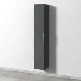 Sanipa 3way Hochschrank mit 1 Tür, Anthrazit-Matt UM10622