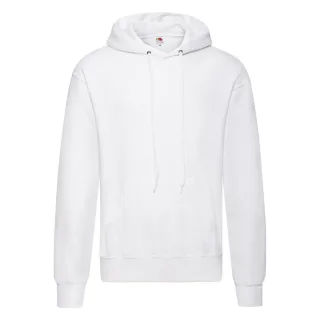 Fruit of the Loom - "Classic" Kapuzenpullover für Herren (Weiß)
