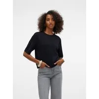 Vero Moda Kurzarmpullover VMSILJE 2/4 O-NCK OVERSIZE PULL GA NOOS Viskosemischung, oversize