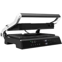 COSTWAY Elektrogrill 1200 W, bis 230℃, 5 Modi, LED Anzeige, 4H Timer, 1200 W, bis 230℃, 5 Modi, LED Anzeige, 4H Timer