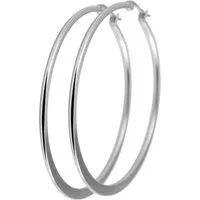 Adelia´s Paar Creolen Ohrringe – Creole aus Edelstahl, Ideal als Geschenk zum Geburtstag