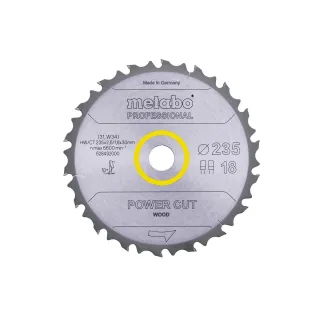Metabo Sägeblatt power cut wood professional FZ / FA 10° - 628492000