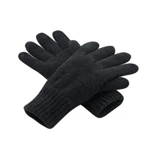 Beechfield - Herren/Damen Unisex Handschuhe "Classic", Thinsulate (Schwarz)