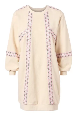 Caroline Tensen Edmonton Pullover Tunika Sand