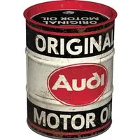 Nostalgic-Art Spardose Spardose Sparbüchse Sparschwein - AUDI Original Oil