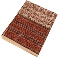 Guru-Shop Tagesdecke Blockdruck Tagesdecke, Bett & Sofaüberwurf,..