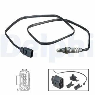 Delphi Lambdasonde Audi Seat Skoda VW ES20524-12B1