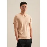 seidensticker T-Shirt 1/2 V-Neck Uni