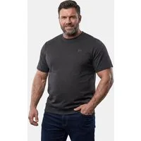 Men Plus T-Shirt T-Shirts 2er-Pack Bauchfit Basic Halbarm
