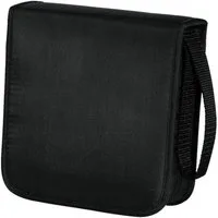 Hama Hama CD-/DVD-/Blu-ray-Tasche Schwarz für 40 Discs inkl. Tragegurt Audio- & Video-Kabel