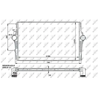 NRF Ladeluftk?hler Volvo S60 S80 V70 Xc70 30931