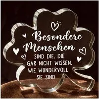 Sorvyzxn Dekoobjekt Acryl Deko Geschenk für Frauen – Weihnachts- & Geburtstagsidee