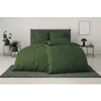 OTTO home Bettwäsche Desner 100% Microfaser, extra weich, allergikerfreundlich, Microfaser, 2 teilig, Premium Qualität, uni, schnell trocknend, pflegeleicht, ab 135x200 cm