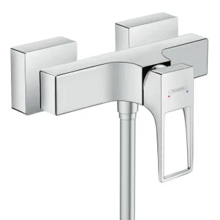 Hansgrohe Metropol Brausearmatur 74560000 chrom, mit Bügelgriff, Aufputz